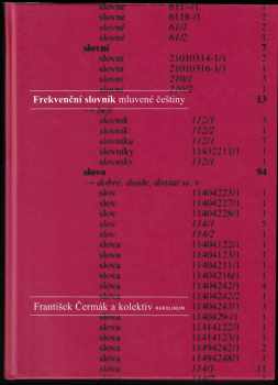 Frekvenční slovník mluvené češtiny