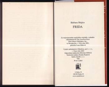 Barbara Louise Mujica: Frida