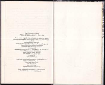 Caroline Bernard: Frida Kahlo a barvy života