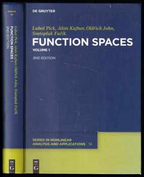 Alois Kufner: Function Spaces, Vol. 1