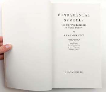 René Guénon: Fundamental Symbols