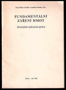 Fundamentální záření hmot