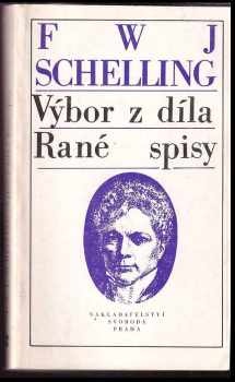 Friedrich Wilhelm Joseph von Schelling: Výbor z díla