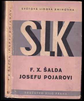 F.X. Šalda Josefu Pojarovi