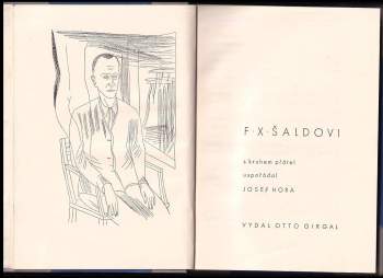 Josef Hora: F.X. Šaldovi k 22. prosinci 1932