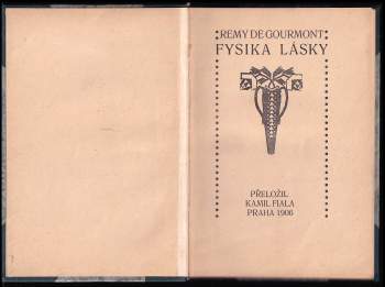 Remy de Gourmont: Fysika lásky