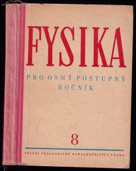 Fysika pro osmý postupný ročník