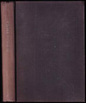 Fysika pro vyšší třídy středních škol