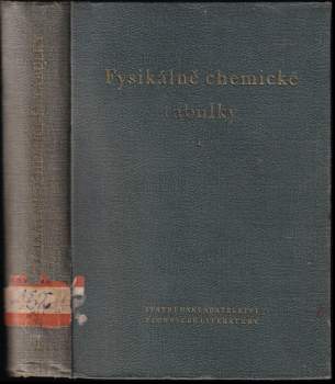 Fysikálně chemické tabulky