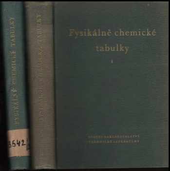 Fysikálně chemické tabulky