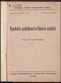 Jaroslav Kožešník: Fysikální podobnost a theorie modelů