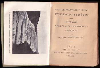 František Vitásek: Fysikální zeměpis
