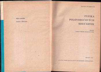 Allen Nussbaum: Fyzika polovodičových součástek