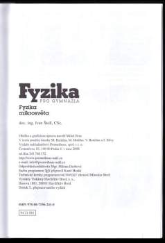 Ivan Štoll: Fyzika pro gymnázia