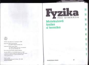 Karel Bartuška: Fyzika pro gymnázia