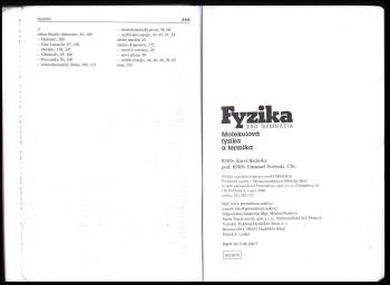 Karel Bartuška: Fyzika pro gymnázia