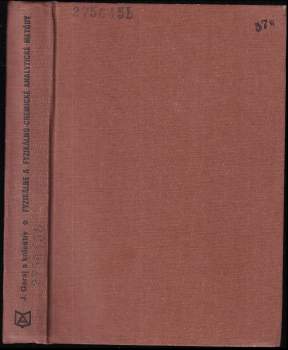 Juraj Berčík: Fyzikálne a fyzikálnochemické analytické metódy