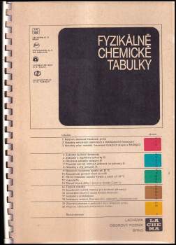 Fyzikálně chemické tabulky
