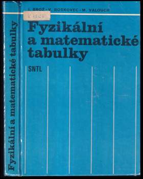 Miloslav Valouch: Fyzikální a matematické tabulky