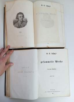 Gotthold Ephraim Lessing: G. E. Lessing's gesammelte Werke in zwei Bänden - Zwei Bände in einem Band