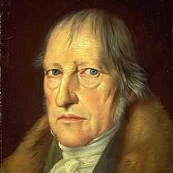 G. W. F Hegel