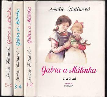 Gabra a Málinka - KOMPLET: 1. a 2. díl + 3. a 4. díl + 5. a 6. díl