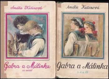 Amálie Kutinová: Gabra a Málinka ve městě