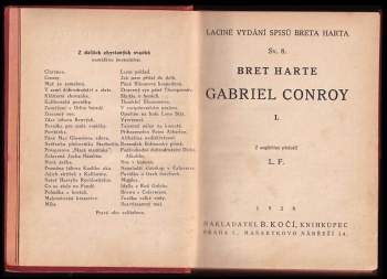 Bret Harte: Gabriel Conroy