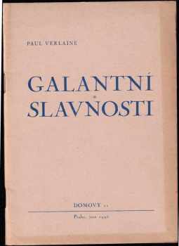 Paul Verlaine: Galantní slavnosti