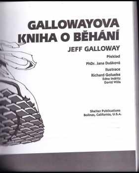 Jeff Galloway: Gallowayova kniha o běhání