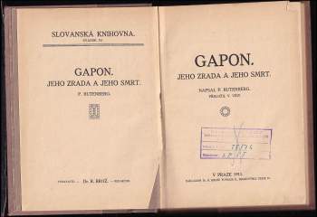 Pinchas Rutenberg: Gapon