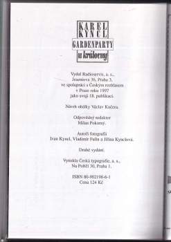 Karel Kyncl: Gardenparty u královny
