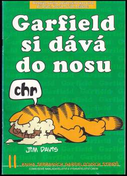 Garfield si dává do nosu