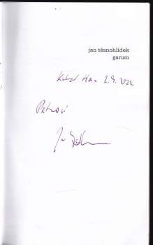 Jan Těsnohlídek: Garum