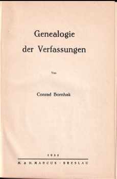 Otakar Bauer: Poměr genealogie ke geografii
