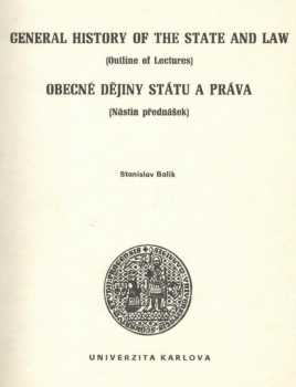 General history of the state and law