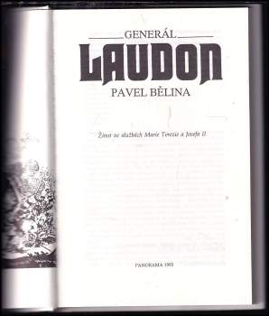 Pavel Bělina: Generál Laudon