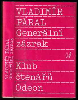 Generální zázrak : román naděje