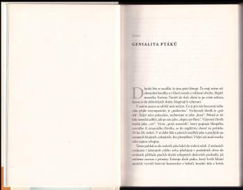 Jennifer Ackerman: Genialita ptáků