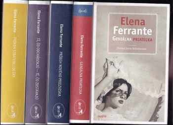 Elena Ferrante: Neapolská sága 1-4: Geniálna priateľka + Príbeh nového priezviska + Tí, čo odchádzajú - tí, čo zostávajú + Príbeh stratenej dcéry