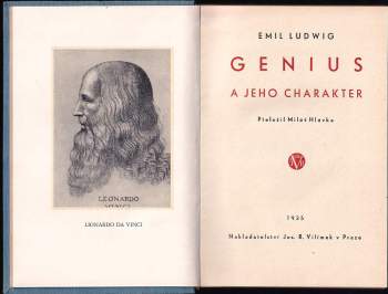 Emil Ludwig: Genius a jeho charakter