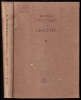 Josef Ryšavý: Geodesie