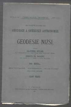 František Novotný: Kompendium geodésie a sférické astronomie