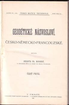 Geodétické názvosloví