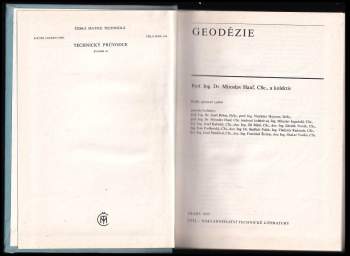Miroslav Hauf: Geodézie