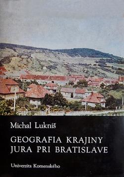 Geografia krajiny Jura pri Bratislave