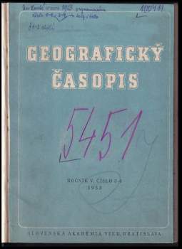 Geografický časopis