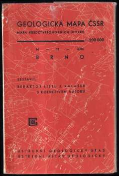 Geologická mapa ČSSR