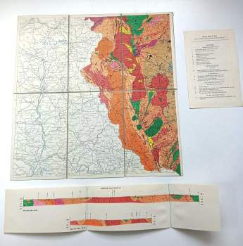 Geologická mapa ČSSR