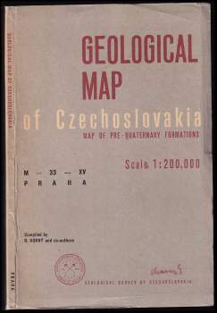 Geologická mapa ČSSR- Praha